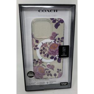 Coach Protective Case for Apple iPhone 13 Pro 6.1"  Moody Floral - with Magsafe